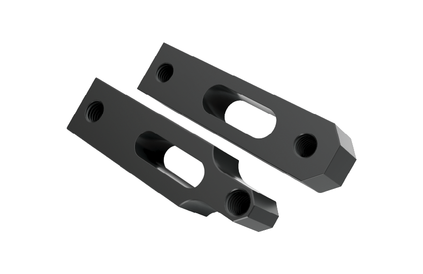 Threaded Single Clamping Bar Heel Rest